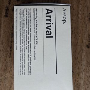 Aesop Arrival Travel Kit Essential Oils
